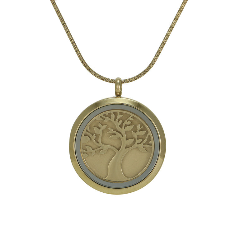 Bronze Tree Cremation Pendant - Teraloom