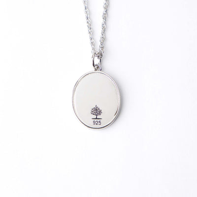 Oval Fingerprint Pendant - Teraloom