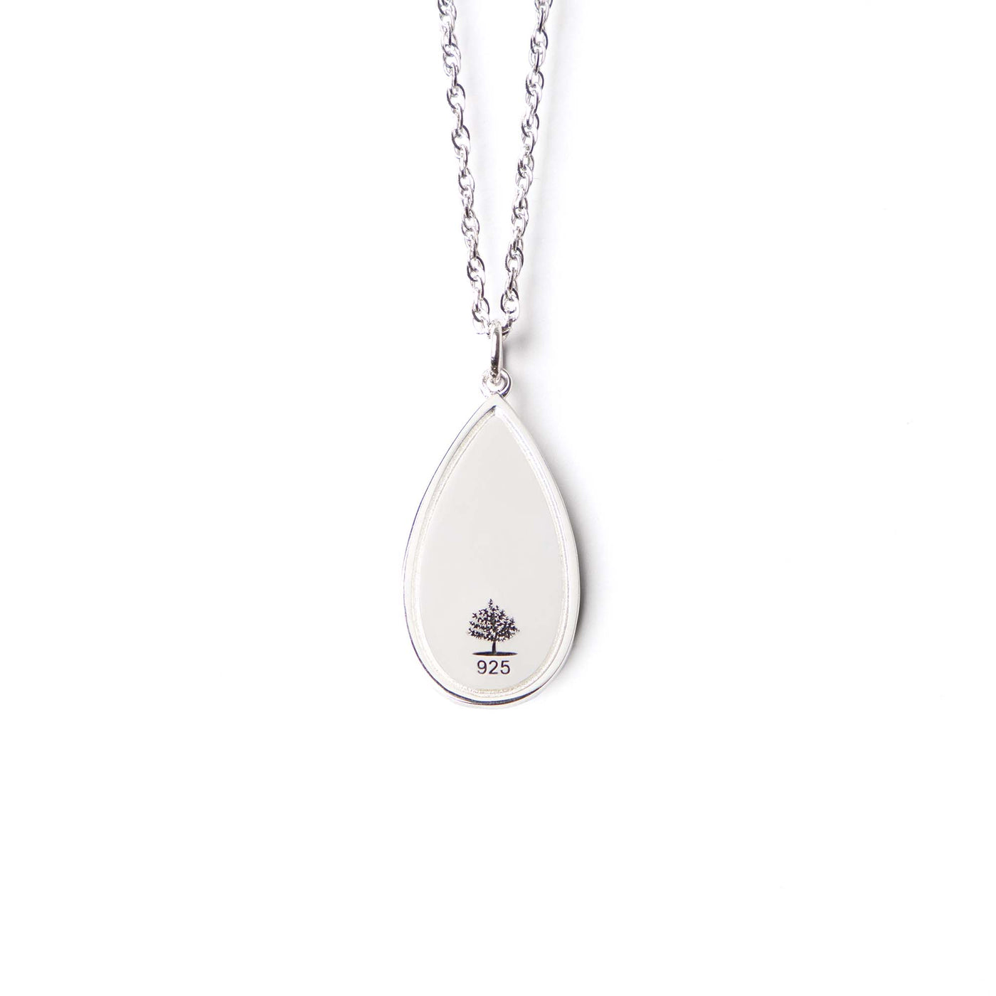 Teardrop Fingerprint Pendant - Teraloom