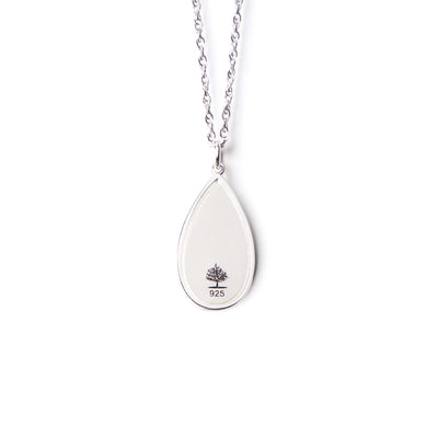 Teardrop Fingerprint Pendant - Teraloom