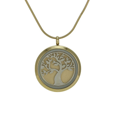 Bronze Tree Cremation Pendant - Teraloom